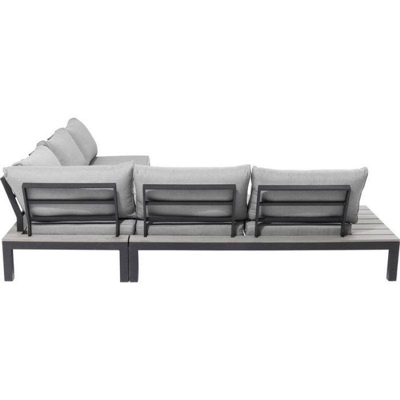 Outdoor Sofa Set Holiday Black (4-Pieces)